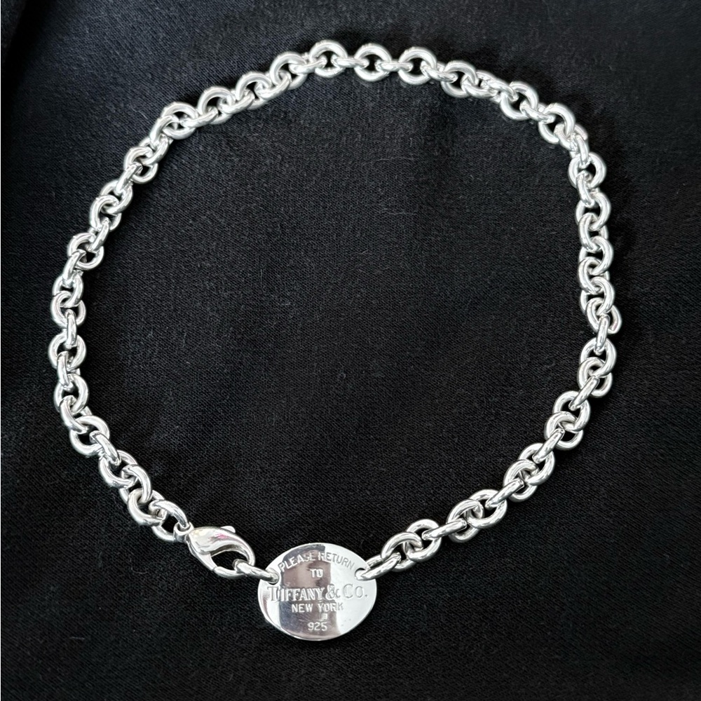 COPY - Tiffany & Co Silver Chain Necklace